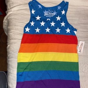 Classic US Vintage Rainbow Tanktop NWT